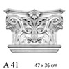 detal A 41 - kapitel do pilastra